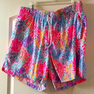 Lilly Pulitzer Splashdance swim trunks